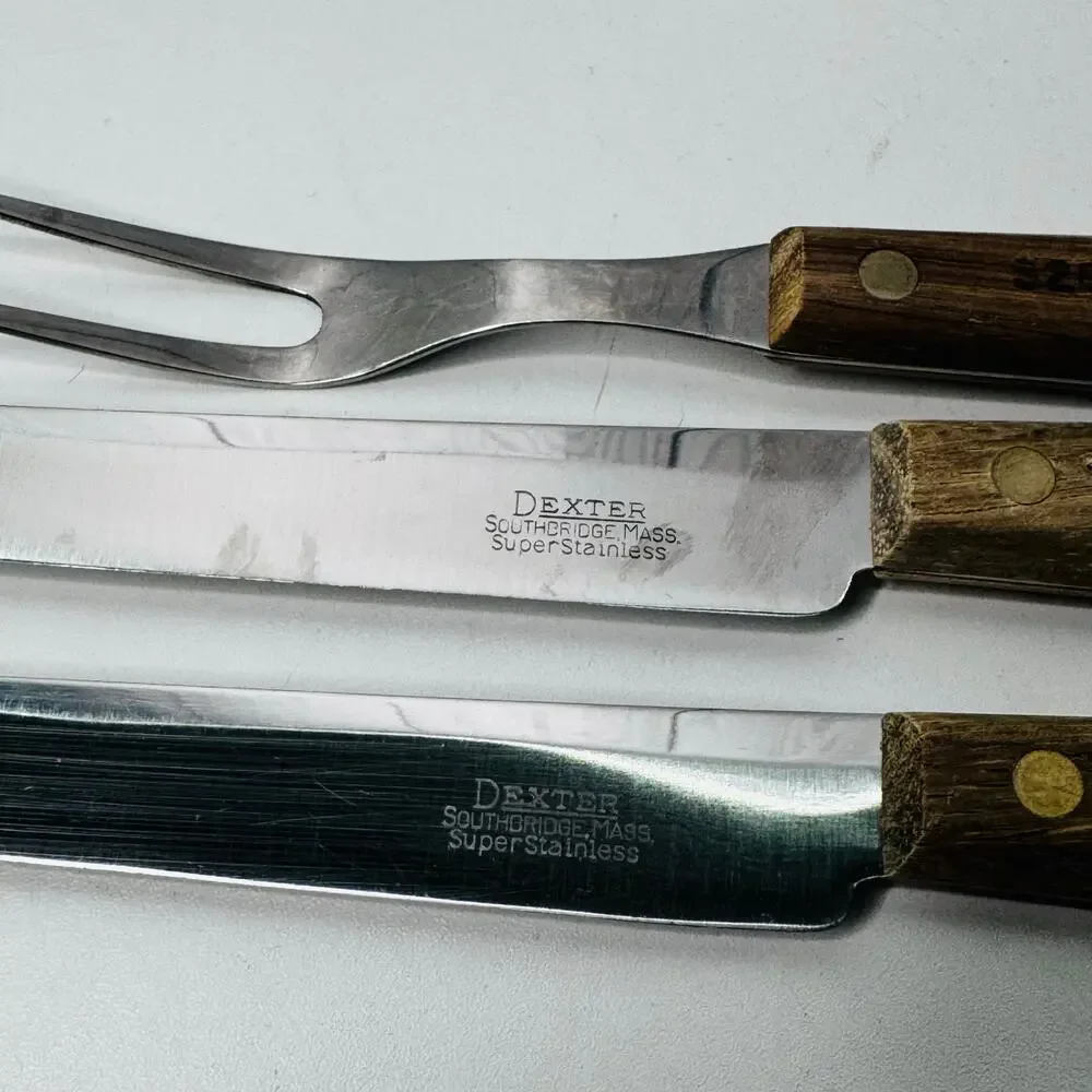 Vintage Dexter Russell Southbridge 3 Piece Set Knife and Fork